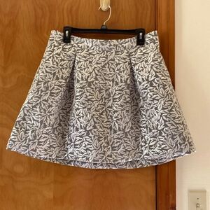 Beautiful Metallic 18" Lined Skirt by Behnaz Sarafpour Size 11.